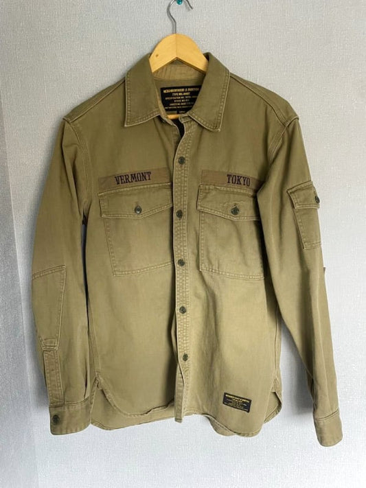 Burton x Neighborhood Collaboration Shirt L Khaki
