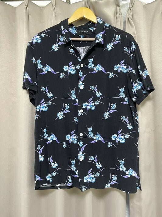 Pacsun Floral Rayon Shirt M