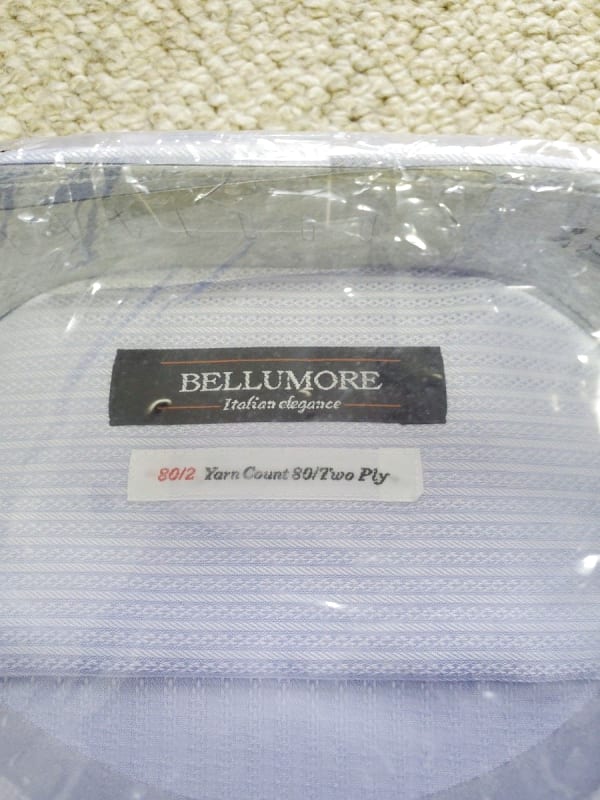 Bellumore Men's Long Sleeve Shirt Size 42-80