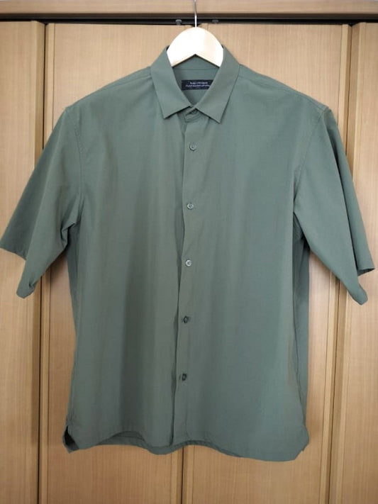 NANO UNIVERSE Short Sleeve Shirt S Olive