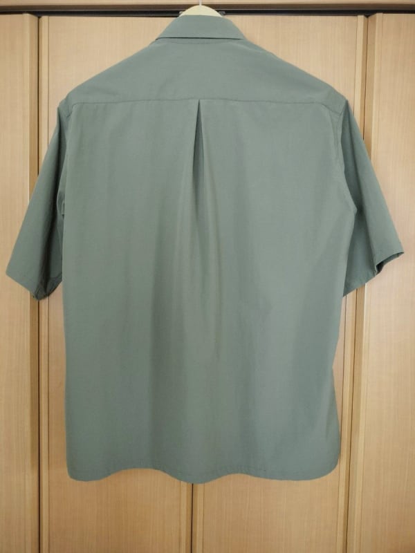 NANO UNIVERSE Short Sleeve Shirt S Olive