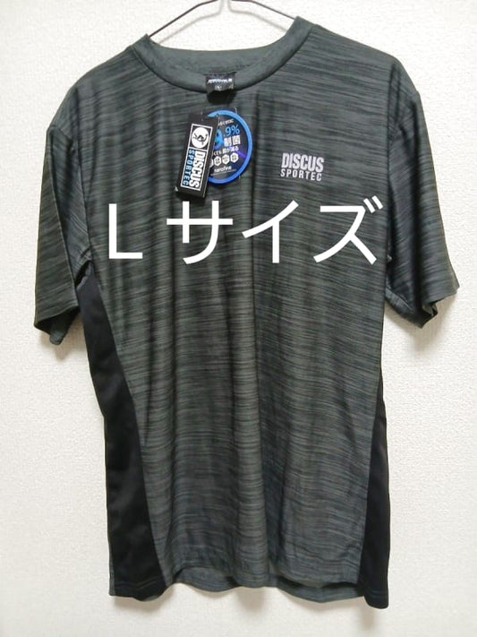 New DISCUS SPORTEC T-Shirt D Gray L Size
