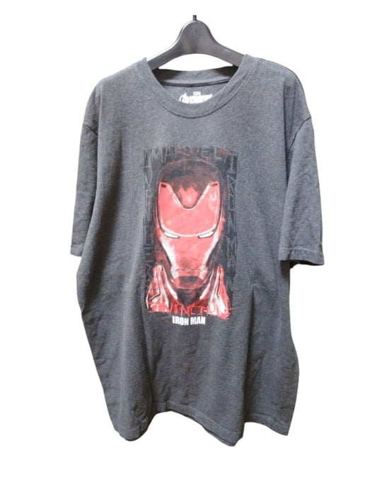 MARVEL Avengers Endgame Movie T-Shirt Iron Man Gray XL