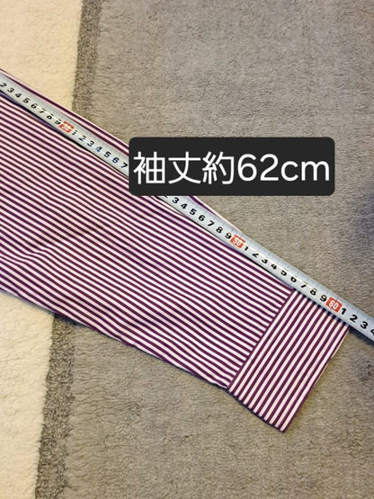Ralph Lauren Striped Shirt L Size Purple