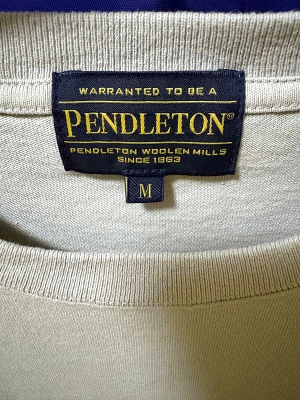 Pendleton Native Pattern Back Print T-Shirt M