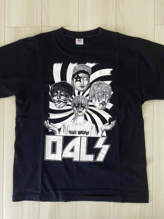 04 Limited Sazabys x Village Vanguard KISS Parody T-Shirt Size L