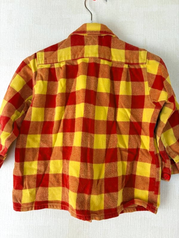 Miki House Long Sleeve Checkered Shirt 90