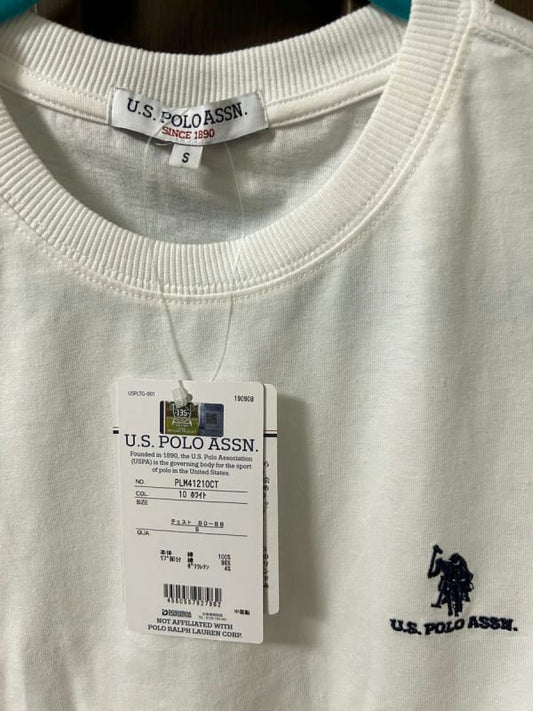 US Polo Assn. Short Sleeve T-Shirt Size S White