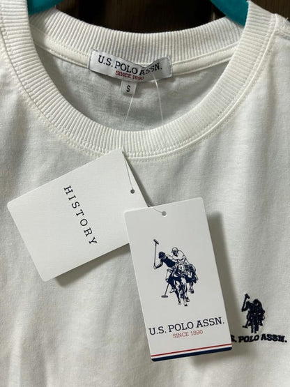 US Polo Assn. Short Sleeve T-Shirt Size S White