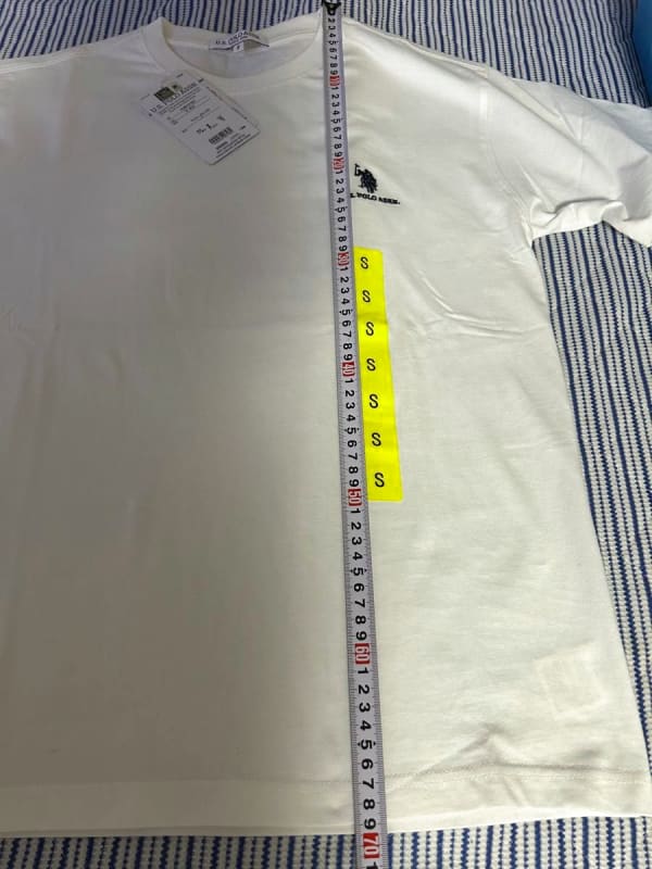 US Polo Assn. Short Sleeve T-Shirt Size S White
