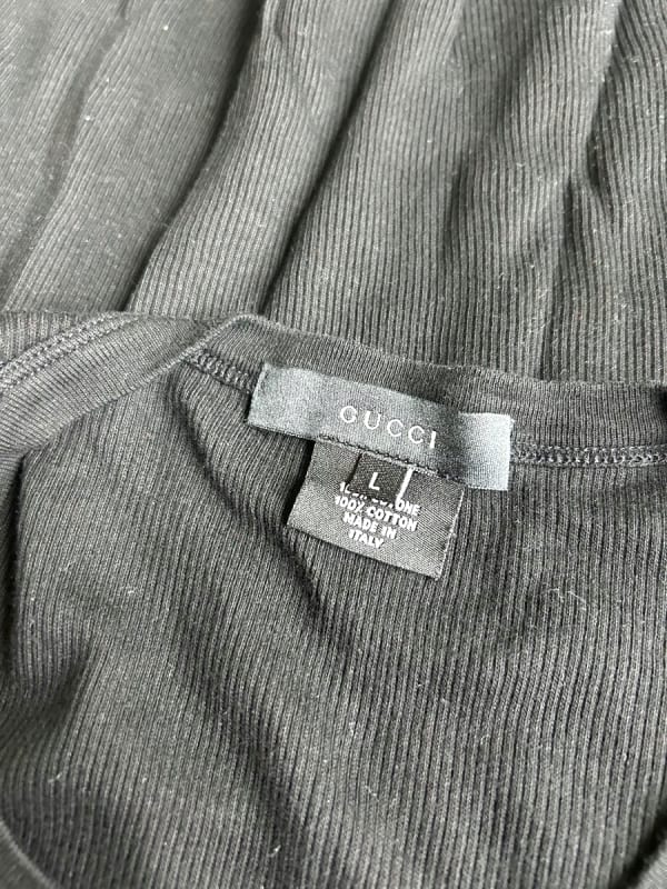 Gucci Black Crew Neck T-Shirt