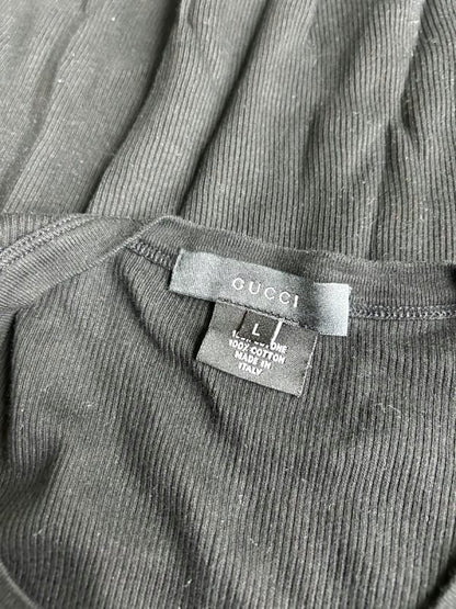 Gucci Black Crew Neck T-Shirt