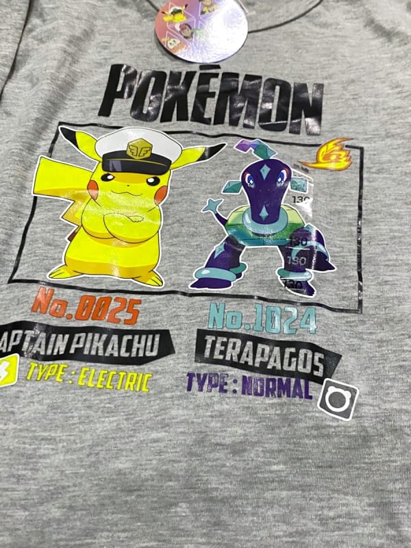 Pokemon Long Sleeve T-Shirt Pikachu 130