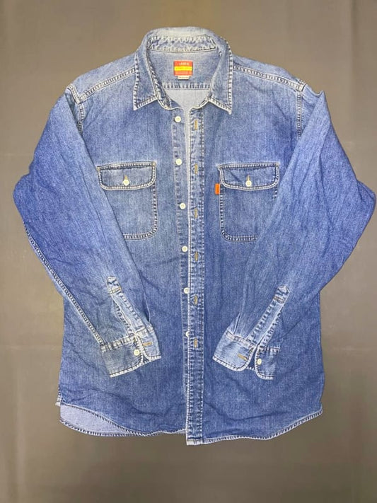 Levi's Denim Shirt L Equivalent
