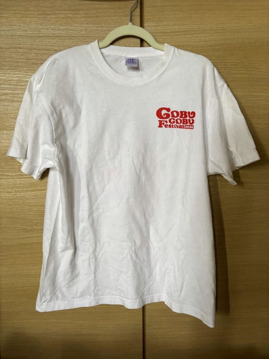 Gobu Gobu Fest 2024 Official Goods T-Shirt White L