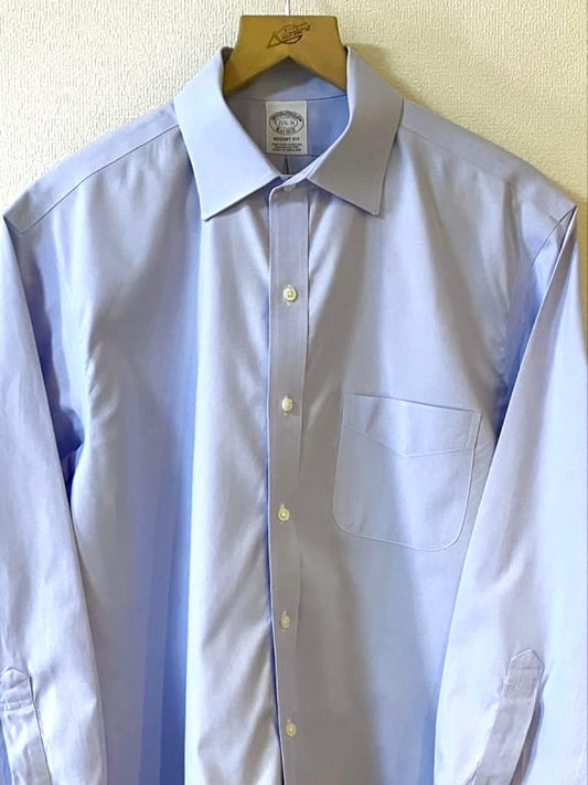Brooks Brothers Regent Fit Supima Cotton Light Blue Shirt