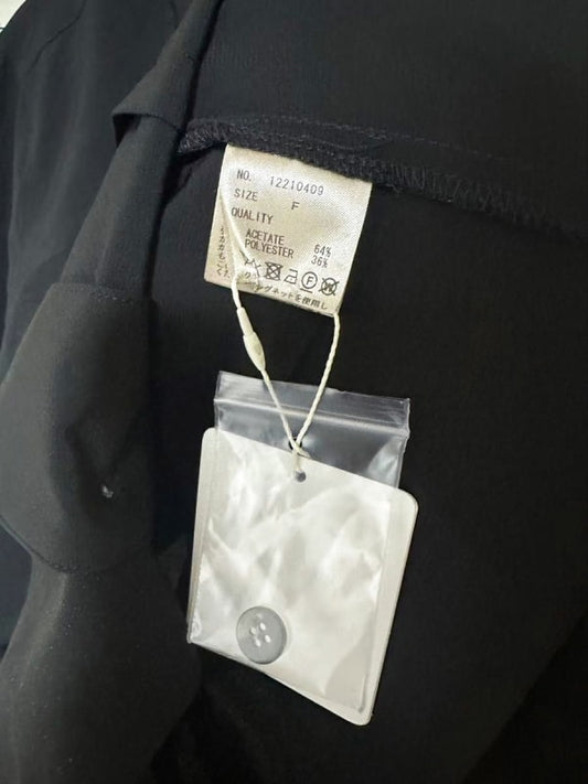 Todayful Georgette Rough Shirts Black Free Size