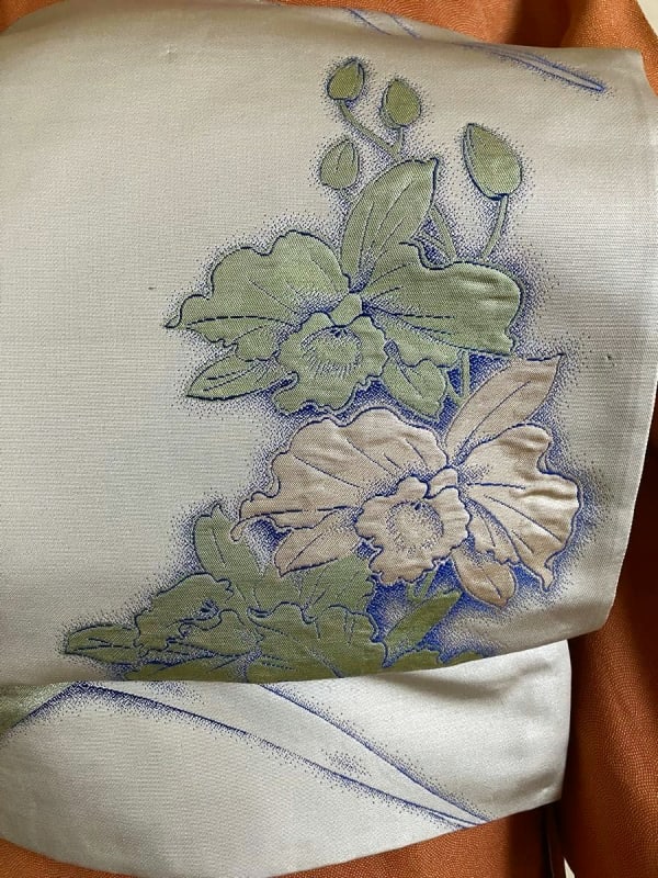 Kimono Set (Hitoe Kimono & Fukuro Obi)