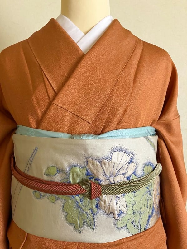 Kimono Set (Hitoe Kimono & Fukuro Obi)