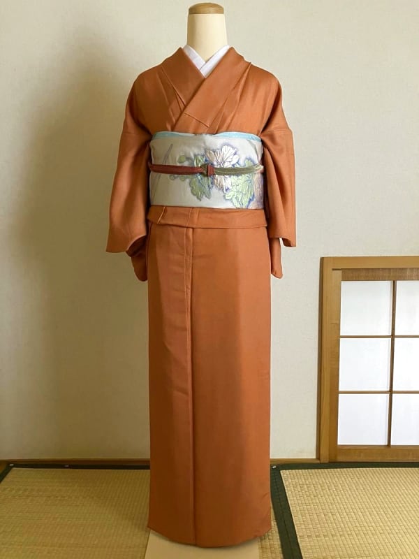 Kimono Set (Hitoe Kimono & Fukuro Obi)