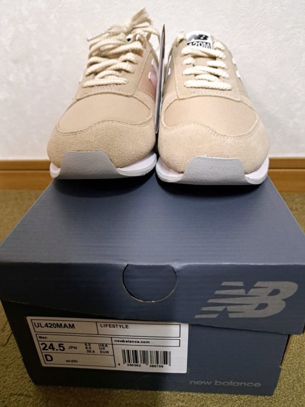 New Balance Sneakers 420M Beige 24.5cm