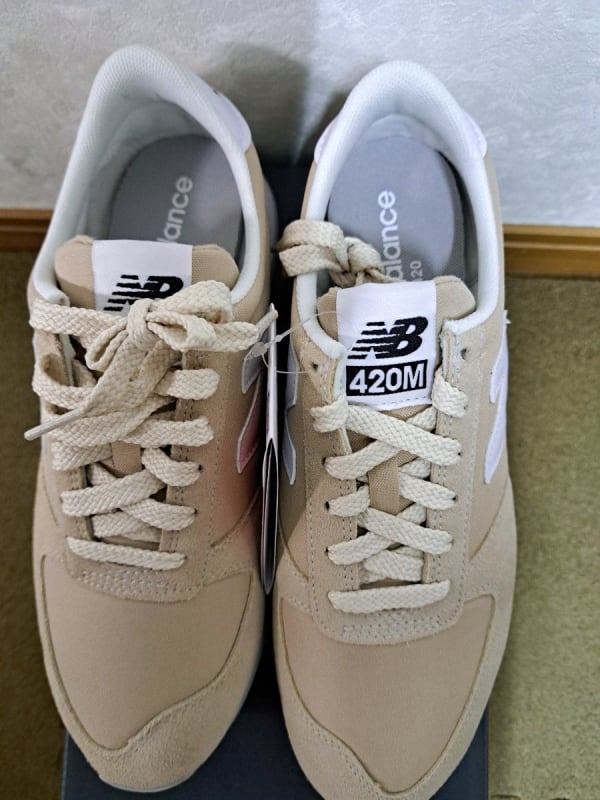 New Balance Sneakers 420M Beige 24.5cm
