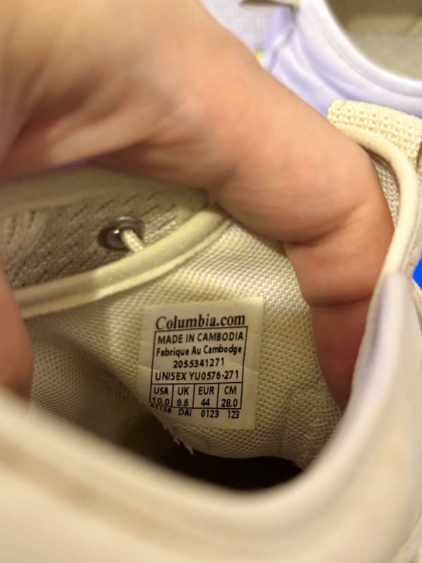 Columbia Hazy Lazy Breeze Sneakers 28cm