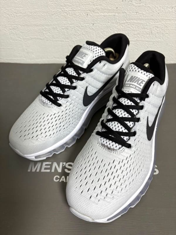 Nike Air Max 2017 White Black 27cm Excellent Condition