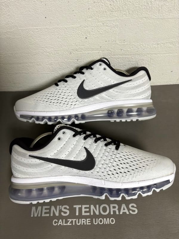 Nike Air Max 2017 White Black 27cm Excellent Condition