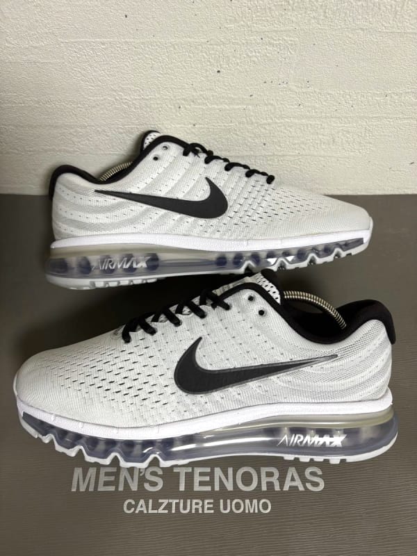 Nike Air Max 2017 White Black 27cm Excellent Condition