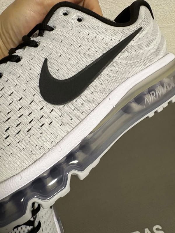 Nike Air Max 2017 White Black 27cm Excellent Condition