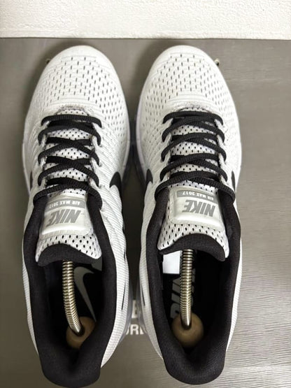 Nike Air Max 2017 White Black 27cm Excellent Condition