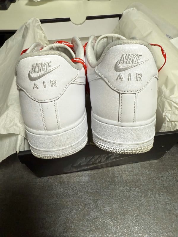 Supreme × Nike Air Force 1 Low White