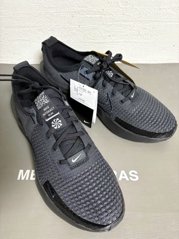 Nike Interact Run Running Shoes Black 28cm
