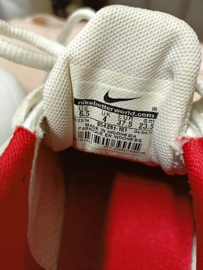 Nike Sneakers White Red Ladies