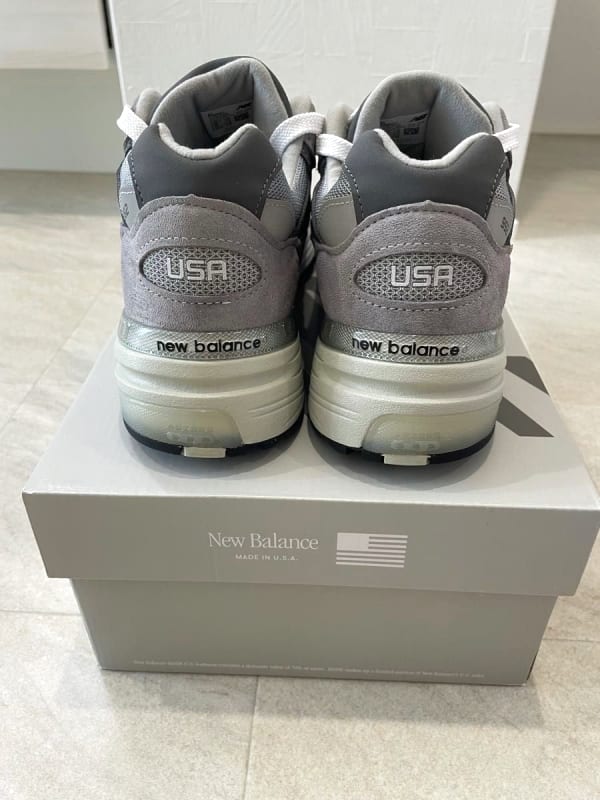 New Balance 992 GY Gray 27.5cm