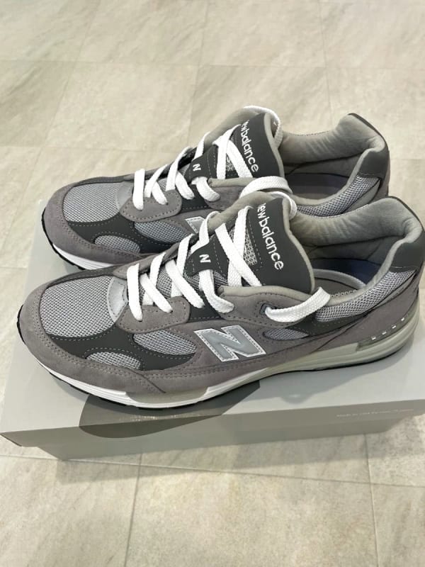 New Balance 992 GY Gray 27.5cm