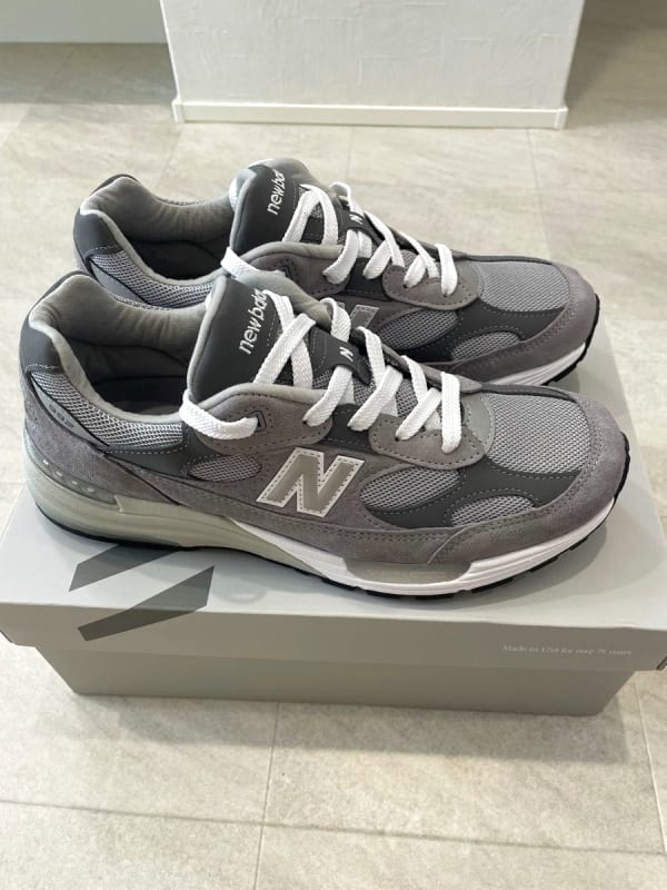 New Balance 992 GY Gray 27.5cm