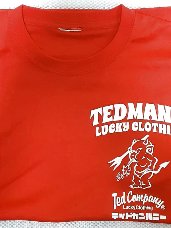 Tedman Quick-Dry Dry T-Shirt Red Size S