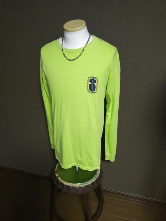 Vintage Stussy Long Sleeve T-Shirt Size M-L