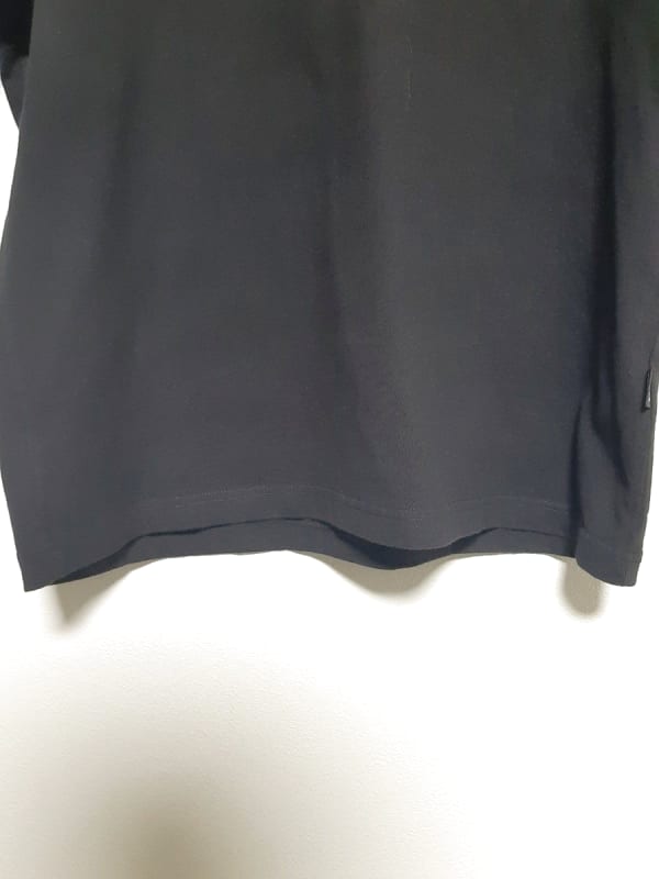 Vans Short Sleeve T-Shirt One Point Neck Logo Black M