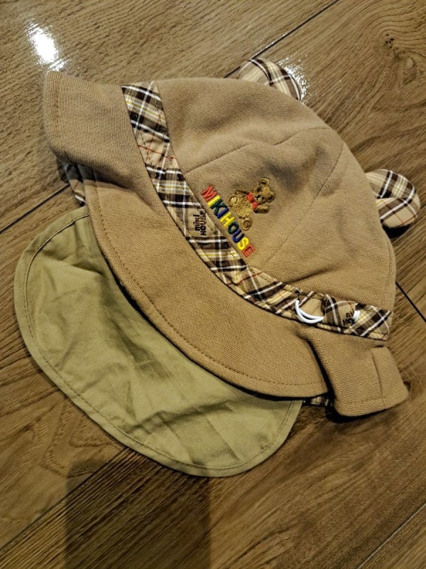 Miki House Bear Hat 46-48cm