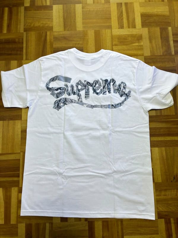 Supreme Tape T-Shirt L With Sticker