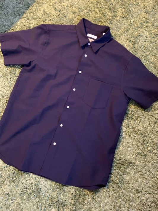 The Suit Company Casual Shirt L Navy
