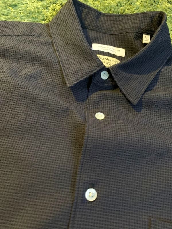 The Suit Company Casual Shirt L Navy