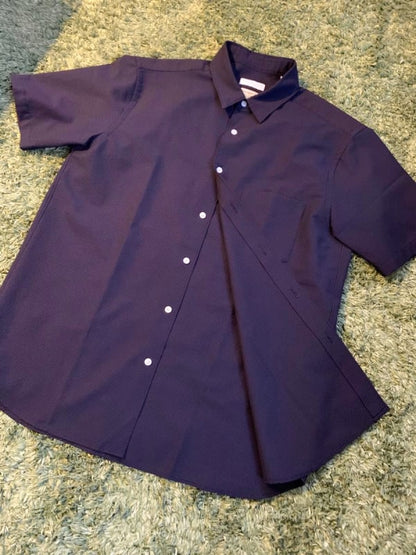 The Suit Company Casual Shirt L Navy