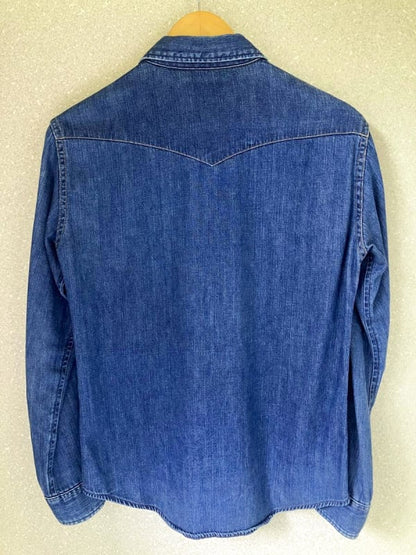 Blue Blue Denim Shirt Indigo Size 3