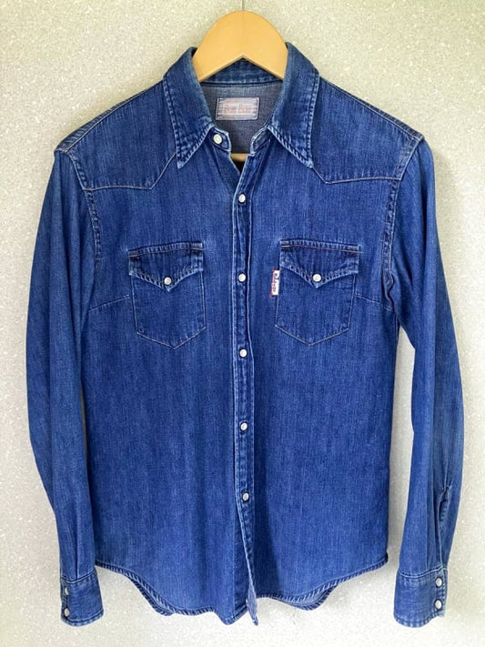 Blue Blue Denim Shirt Indigo Size 3