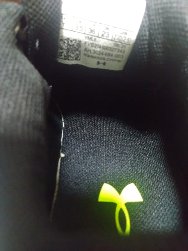 Under Armour Sneakers Black 23cm