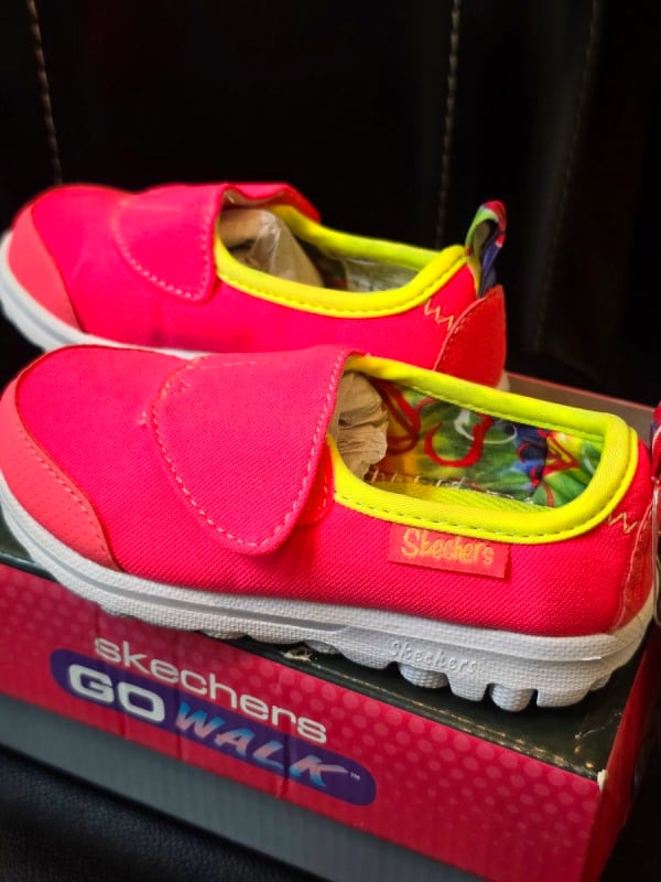 Skechers Baby Shoes Pink 13cm New